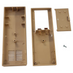 Coffret plastique 127 x 46 x 24 mm (marron clair)  - 3