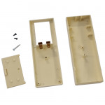 Coffret plastique 127 x 46 x 24 mm (beige)  - 3