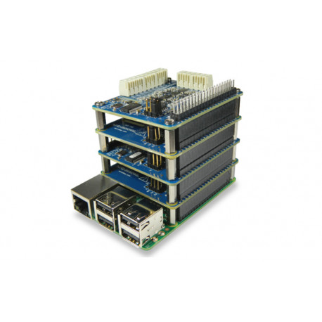 Exemple d'utilisation des plusieurs platine DIgilent® mesure de tension DAQ HAT MCC118 avec une Raspberry PI