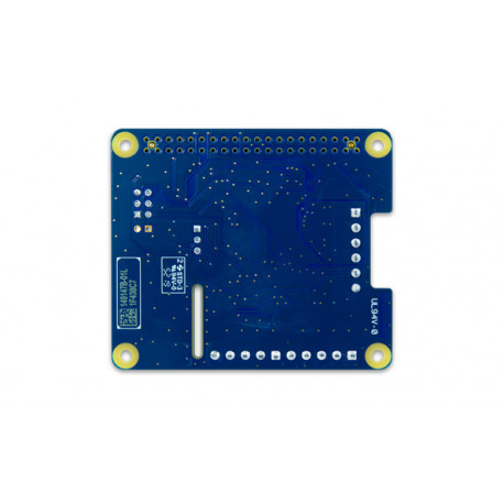Vue de dessous de platine Digilent® DAQ HAT MCC152 pour Raspberry PI