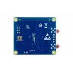 Vue de dessous de platine Digilent® DAQ HAT MCC172 mesure IEPE pour Raspberry PI