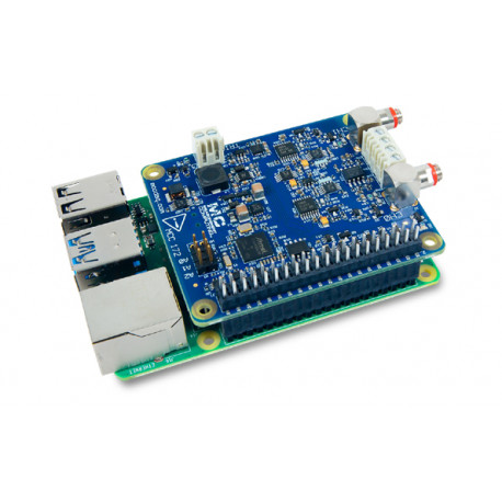 Exemple d'utilisation de platine Digilent® DAQ HAT MCC172 mesure IEPE avec une Raspberry PI