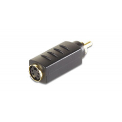 Adaptateur S-VHS vers RCA mâle  - 1
