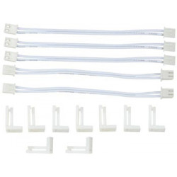 Cordons 2 contacts avec clip de montage  - 1