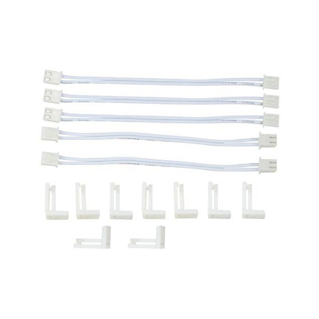 Cordons 2 contacts avec clip de montage  - 1