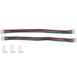 Cordons 4 contacts avec clip de montage  - 1