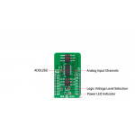Détail  du convertisseur ADC 13 click - MIKROE-4743