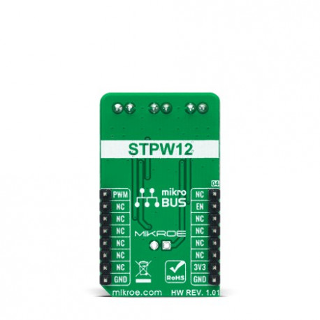 Vue arrière du module eFUSE click - MICRO-4726