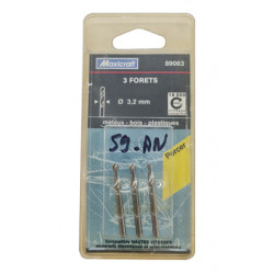 Forets Ø 3,2 mm Maxicraft® 89063
