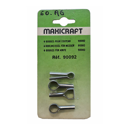 Gouges Maxicraft® 90092 pour couteau  - 1