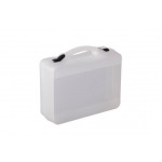 Mallette de rangement transparente 25 cm  - 1