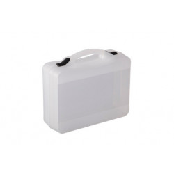 Mallette de rangement transparente 34 cm  - 1