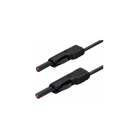 Cordon banane de sécurité mâle-mâle (100 cm)  - 1