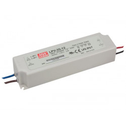 Alimentation à découpage 12V-35W MEAN WELL® LPV-35-12