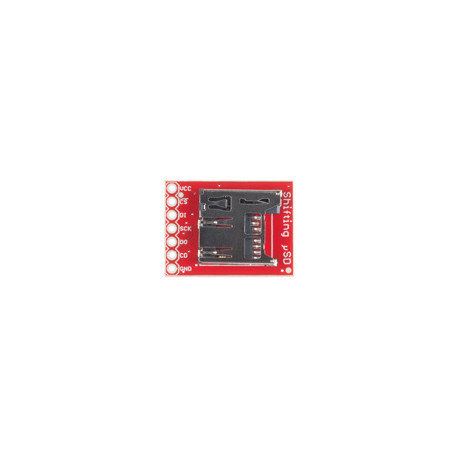 Vu de dessus du module Level Shifting microSD  DEV-13743