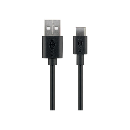 USB A mâle vers USB-C mâle (1m)  - 1