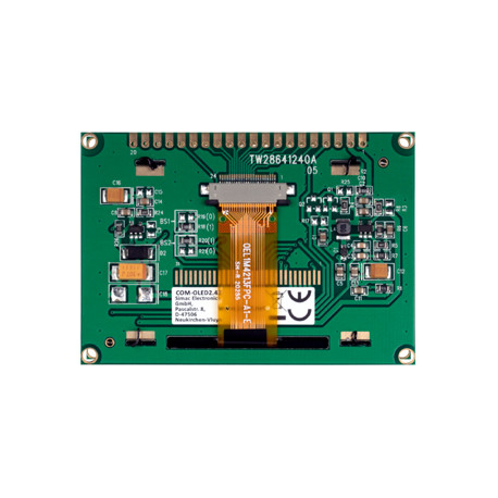 Afficheur OLED 2,42" SPI, I2C, Parallèle  - 2