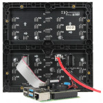 Exemple d'utilisation de la platine Contrôleur de Matrice à Leds RB-MatrixCtrl