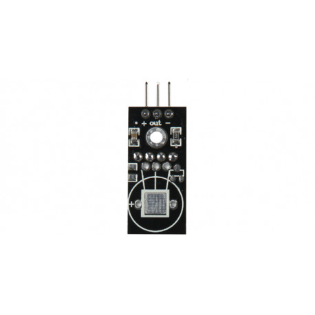 Vu de dessous du module capteur température et humidité SEN-DHT22