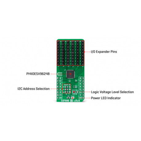 Détail du module EXPAND 13 CLICK MIKROE-4887