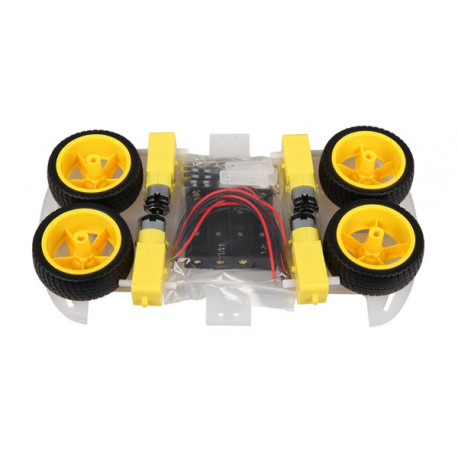 Détail du contenu de la base robotique Joy-IT Robot-03