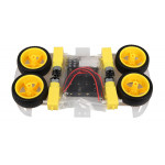 Détail du contenu de la base robotique Joy-IT Robot-03