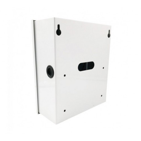 Vue arrière de l'alimentation secourue 12Vcc 4x1,25A (MB6012BC-04)