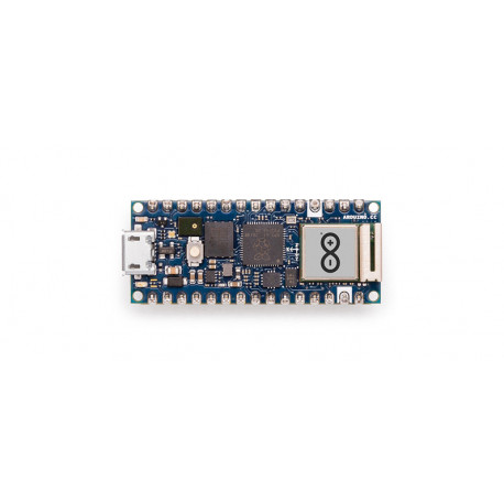 Vue de dessus de la carte Arduino Nano RP2040 Connect ABX000053