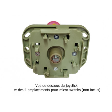 Joystick rose pour borne d'arcade  - 2
