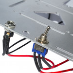 Base robotique aluminium ROB4  - 4