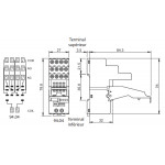 Support de relais finder 94.04