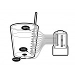 Exemple d'application du module indicateur de niveau Kemo® M167N