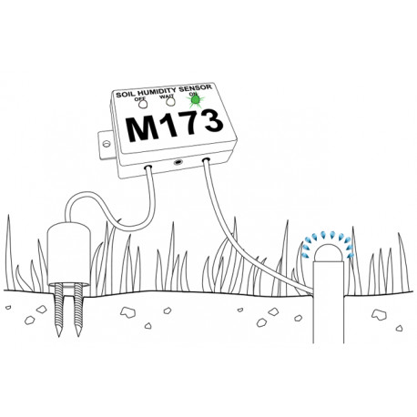 Exemple d'utilisation du module capteur d'humidité de sol Kemo® M173