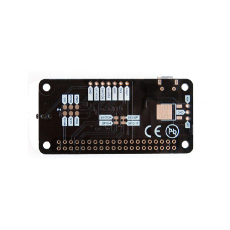 Face arrière de la carte Witty Pi 3 Mini horloge RTC et alimentation pour Raspberry Pi