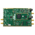 Vue de dessus de la plate-forme radio logiciel Ettus USRP B200