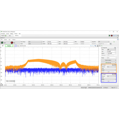 Fonction analyseur de spectre