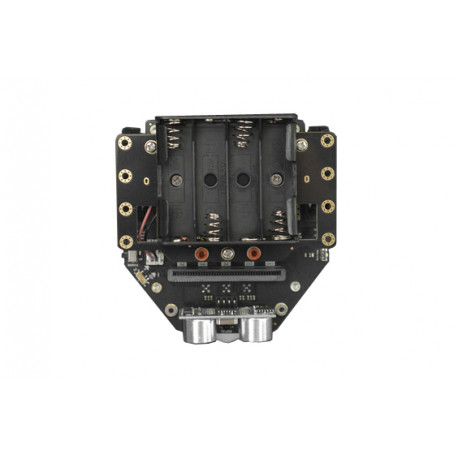 Vu de dessus du robot DFRobot micro:Maqueen Plus V2 MBT0021-EN