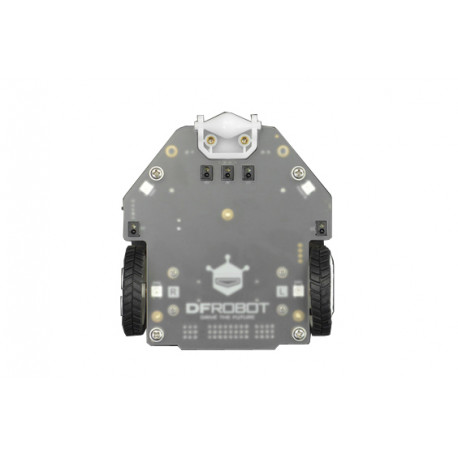 Vu de dessous du robot DFRobot micro:Maqueen Plus V2 MBT0021-EN