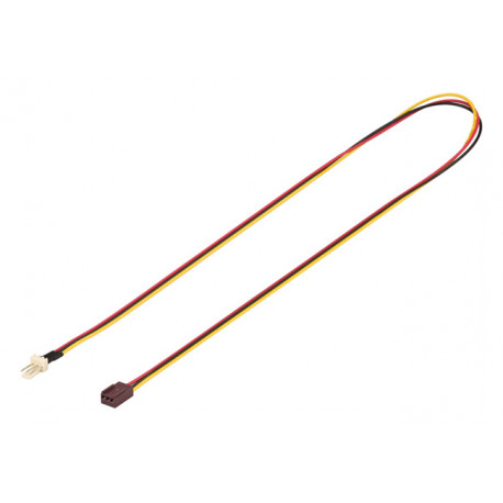 Rallonge 3 broches pour ventilateur de PC (60 cm)  - 1
