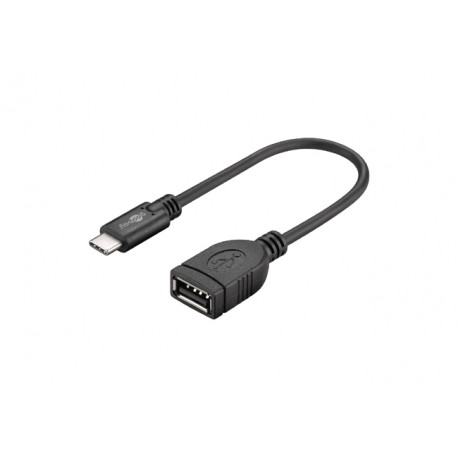 Câble USB-C vers USB A femelle (20 cm)