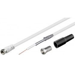 Set câble coaxial pour antenne 100 dB (10m)