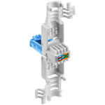 Connecteur RJ45 sans outil pour CAT 6A UTP  - 2