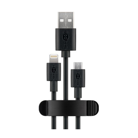 Jeu de guides câbles adhésifs (3 pcs)  - 3