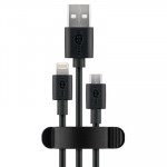 Jeu de guides câbles adhésifs (3 pcs)  - 3