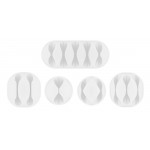 Jeu de guides câbles adhésifs (5 pcs)
