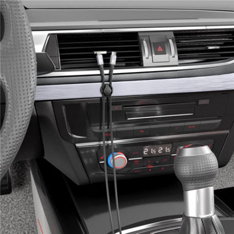 Jeu de guides câbles adhésifs (4 pcs)  - 4