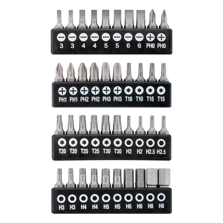 Mallette de tournevis et embouts (58 pcs)  - 5