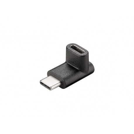 Adaptateur USB Type-C mâle-femelle 90°  - 2
