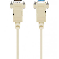 Cordon SUB-D 9 mâle / SUB-D 9 femelle