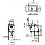 Mini interrupteur à bascule ON-OFF  - 2
